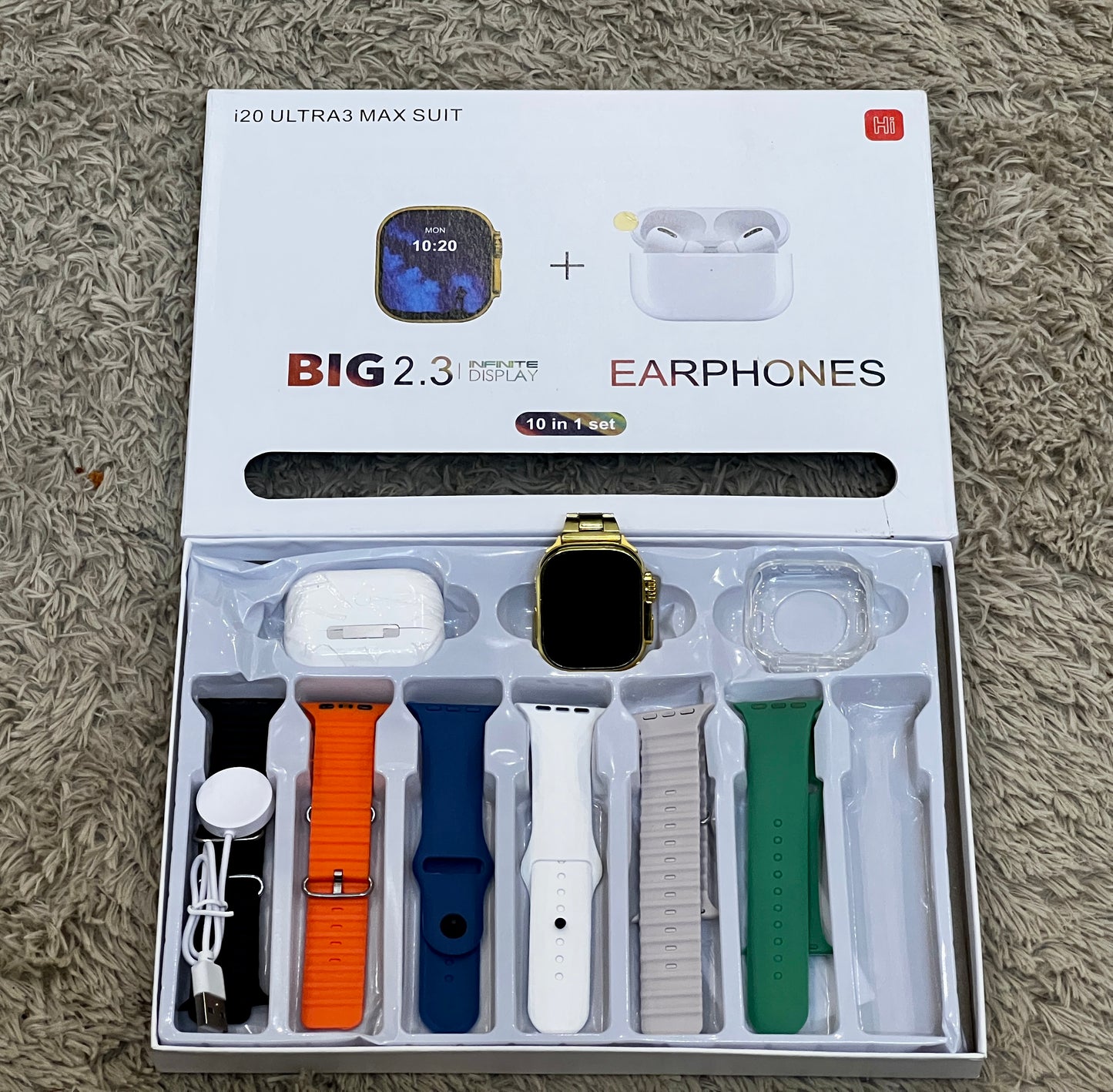 i20 Ultra 3 Pro Max Plus Pro 2 Airpods