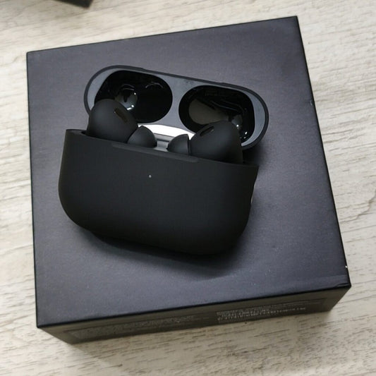 AirPods 2 Black Edition: Sleek Custom Style with Classic Apple Performance