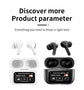 A9 Pro Signature Series Wireless Earbuds – ANC + ENC, Bluetooth & Digital Display