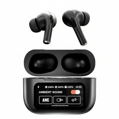 A9 Pro Signature Series Wireless Earbuds – ANC + ENC, Bluetooth & Digital Display