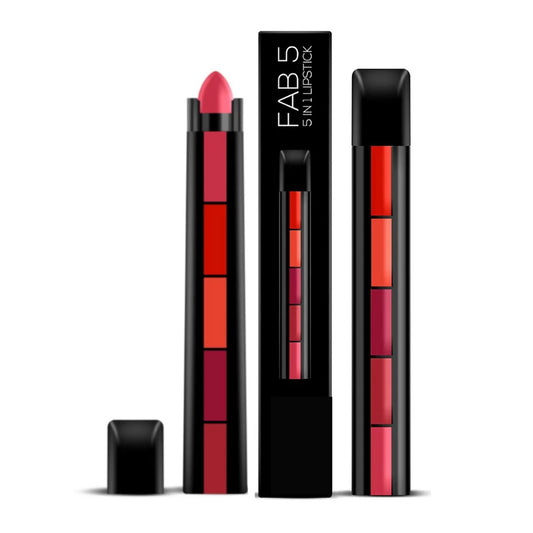 Huda Beauty Multi-Shade 5-in-1 Lipsticks (Pack of 2)