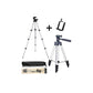 3.5ft Adjustable Tripod Stand – Mobile & DSLR Universal Stand (Silver 3110)