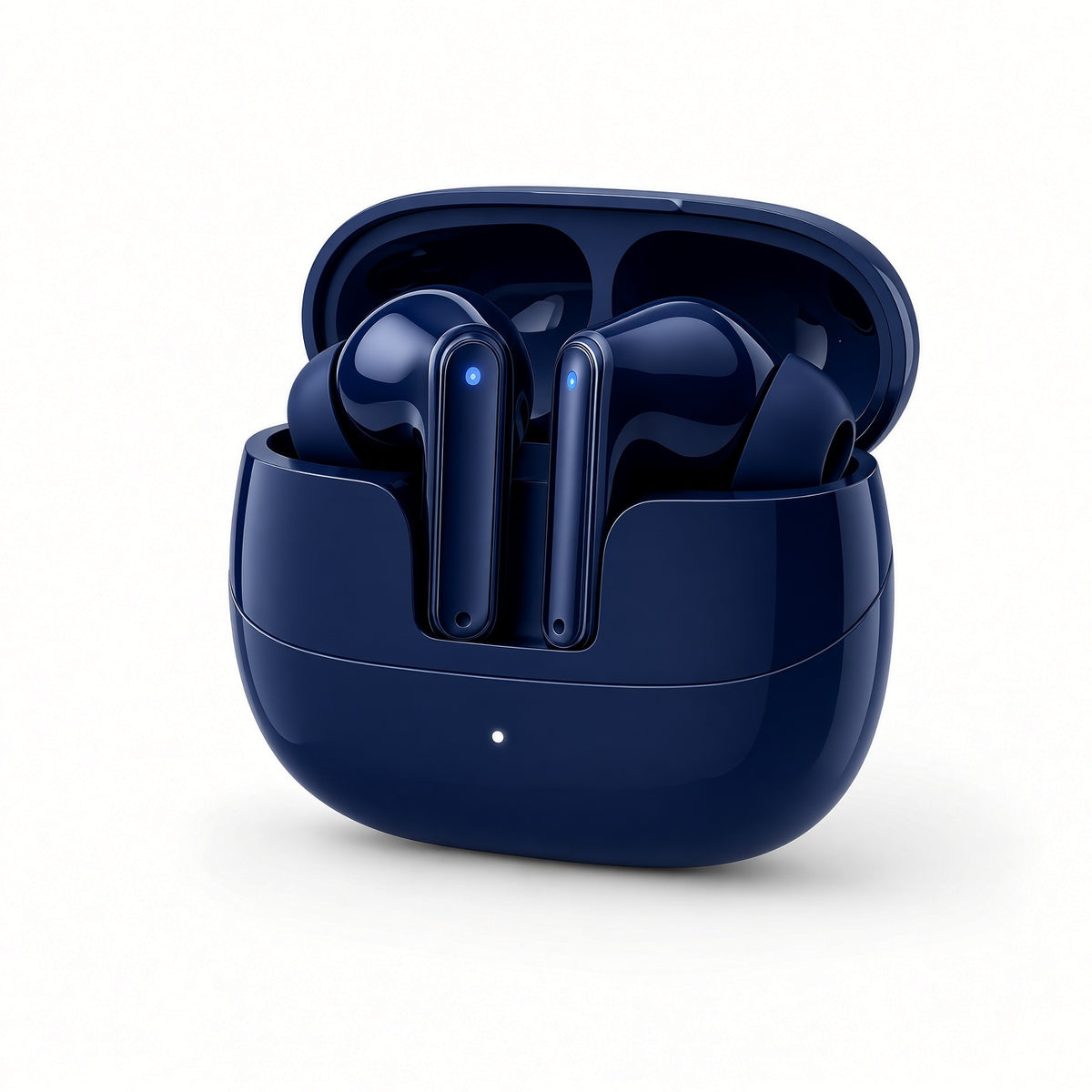U45 Ceramic Shiny Wireless Bluetooth Earbuds | Stereo Bass Sound, Touch Control, HD Calling & Long Battery Life