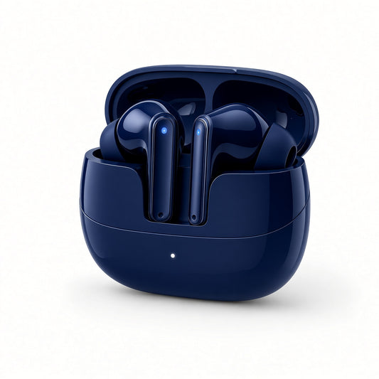 U45 Ceramic Shiny Wireless Bluetooth Earbuds | Stereo Bass Sound, Touch Control, HD Calling & Long Battery Life
