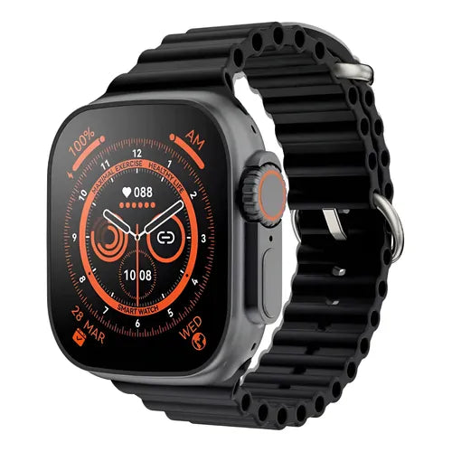 T10 Ultra Smartwatch – 2.09” HD Display, Bluetooth Call & Wireless Charging