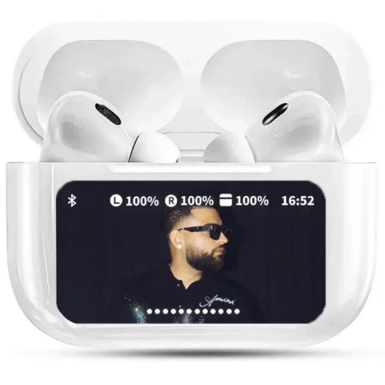 A9 Pro Wireless Earbuds – Customized Wallpaper, ANC + ENC & Digital Display