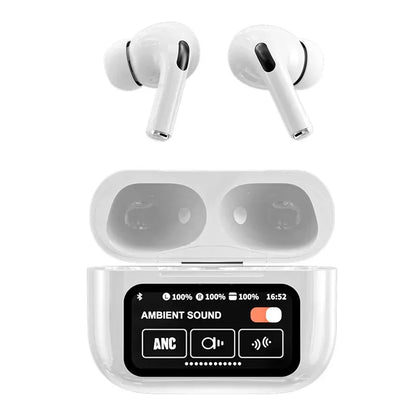 A9 Pro Signature Series Wireless Earbuds – ANC + ENC, Bluetooth & Digital Display