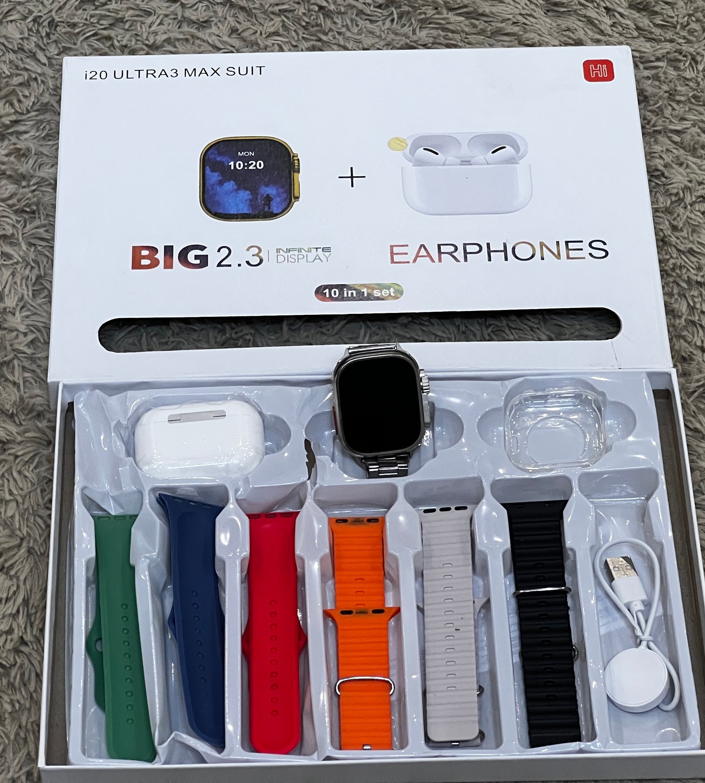 i20 Ultra 3 Pro Max Plus Pro 2 Airpods