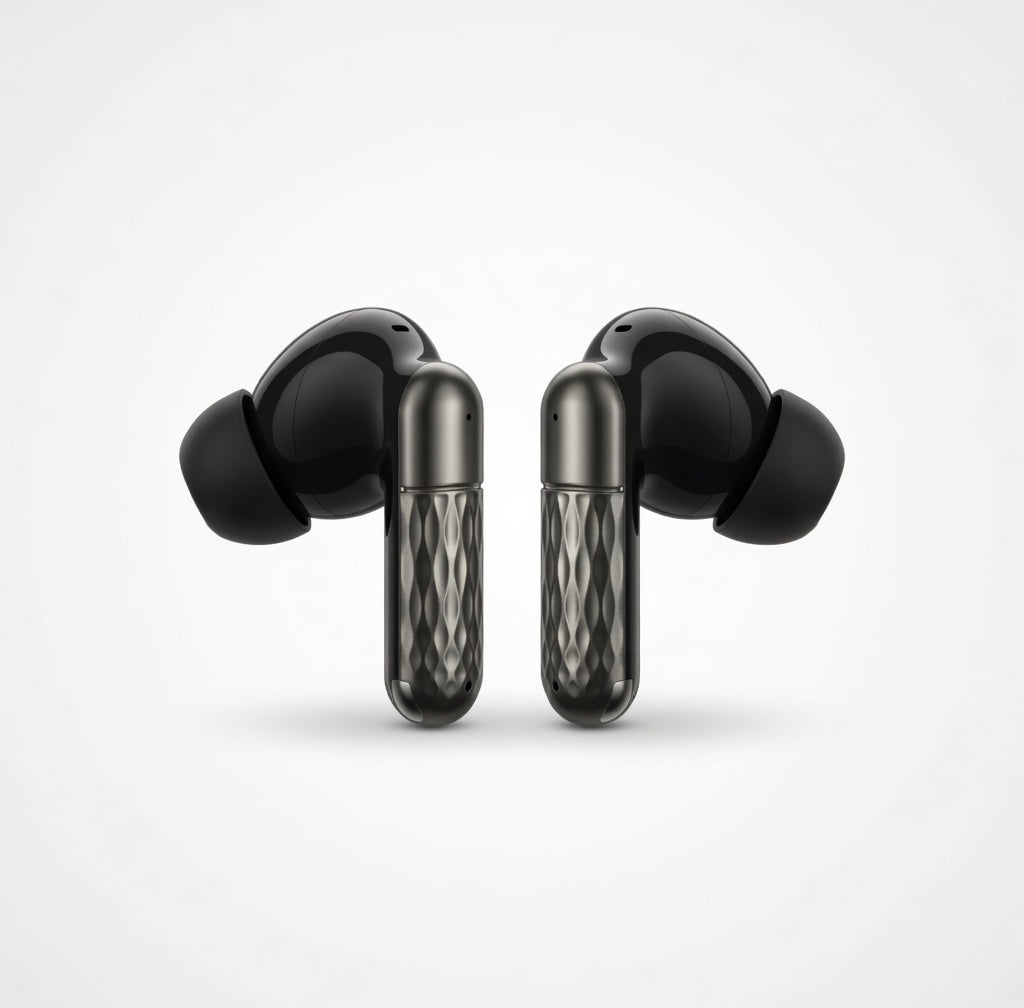 ANC/ENC U39 Gaming Wireless Earbuds Bluetooth 5.4 Low Latency TWS Earphones with RGB Lights & HD Quad Mic