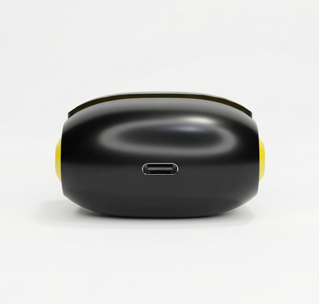 ANC/ENC U39 Gaming Wireless Earbuds Bluetooth 5.4 Low Latency TWS Earphones with RGB Lights & HD Quad Mic