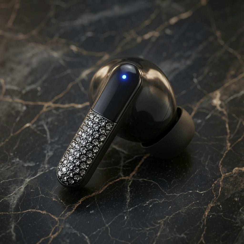 Buds Pro 7 Carbon Plated Wireless Earbuds with 15mm Bass Drivers, ANC & ENC Noise Cancellation, HD Calling, Bluetooth Earbuds, Type-C Charging