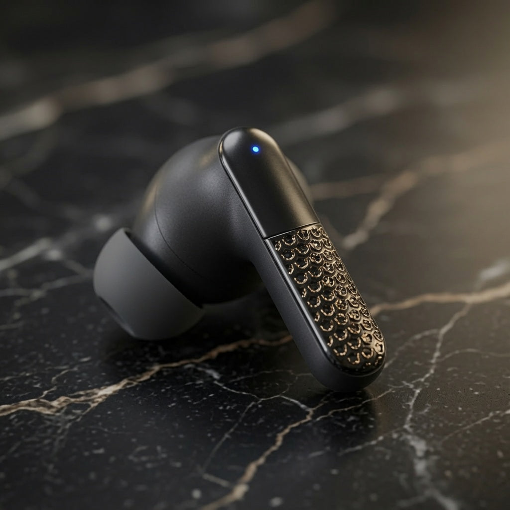 Buds Pro 7 Carbon Plated Wireless Earbuds with 15mm Bass Drivers, ANC & ENC Noise Cancellation, HD Calling, Bluetooth Earbuds, Type-C Charging