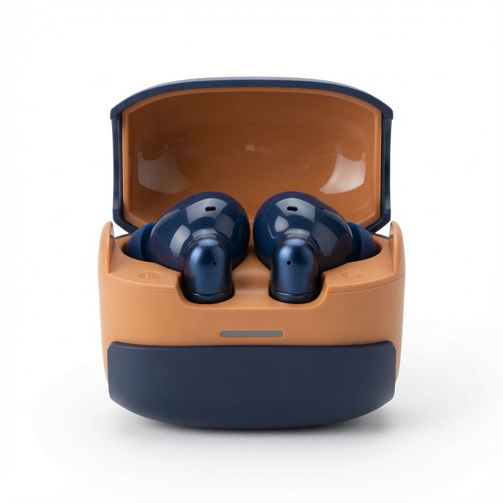 ANC/ENC U39 Gaming Wireless Earbuds Bluetooth 5.4 Low Latency TWS Earphones with RGB Lights & HD Quad Mic