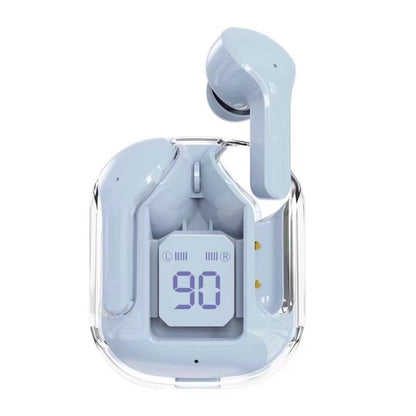 Air31 Transparent Earbuds – Bluetooth 5.3 with Carry Pouch