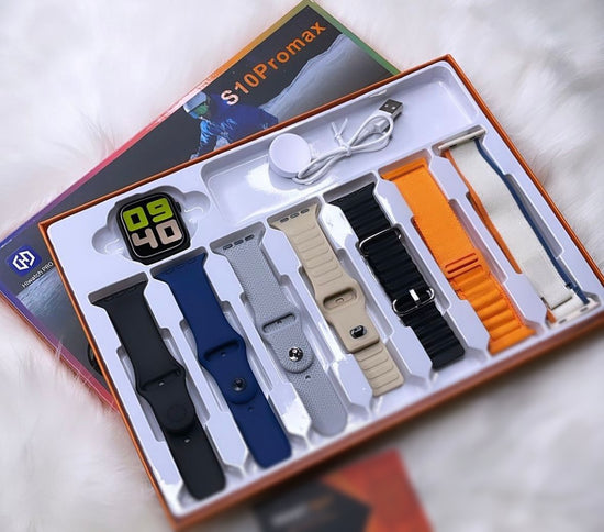 S10 Pro Max Smart Watch  Full Touch HD Screen and Magnetic Wireless Charging