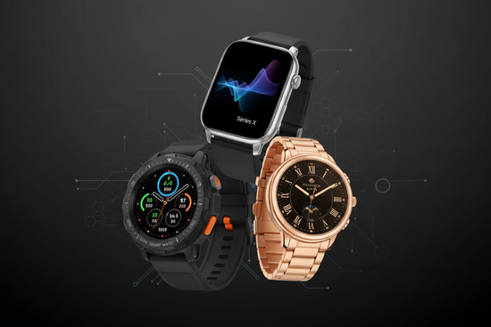 GENERATE A BANNER ACCORDING TO MOBILE CENTER OF FOCUS INCLUDING SMART WATCHES INCLUDING SERIES X WATCH, ULTRA SMART WATCH AND ROUND DIAL WATCHES