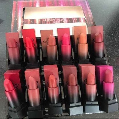 Huda Beauty Matte & Cream Lipsticks – Long-Lasting Glam