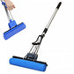 2-in-1 Squeeze Sponge Mop for Wet & Dry Cleaning