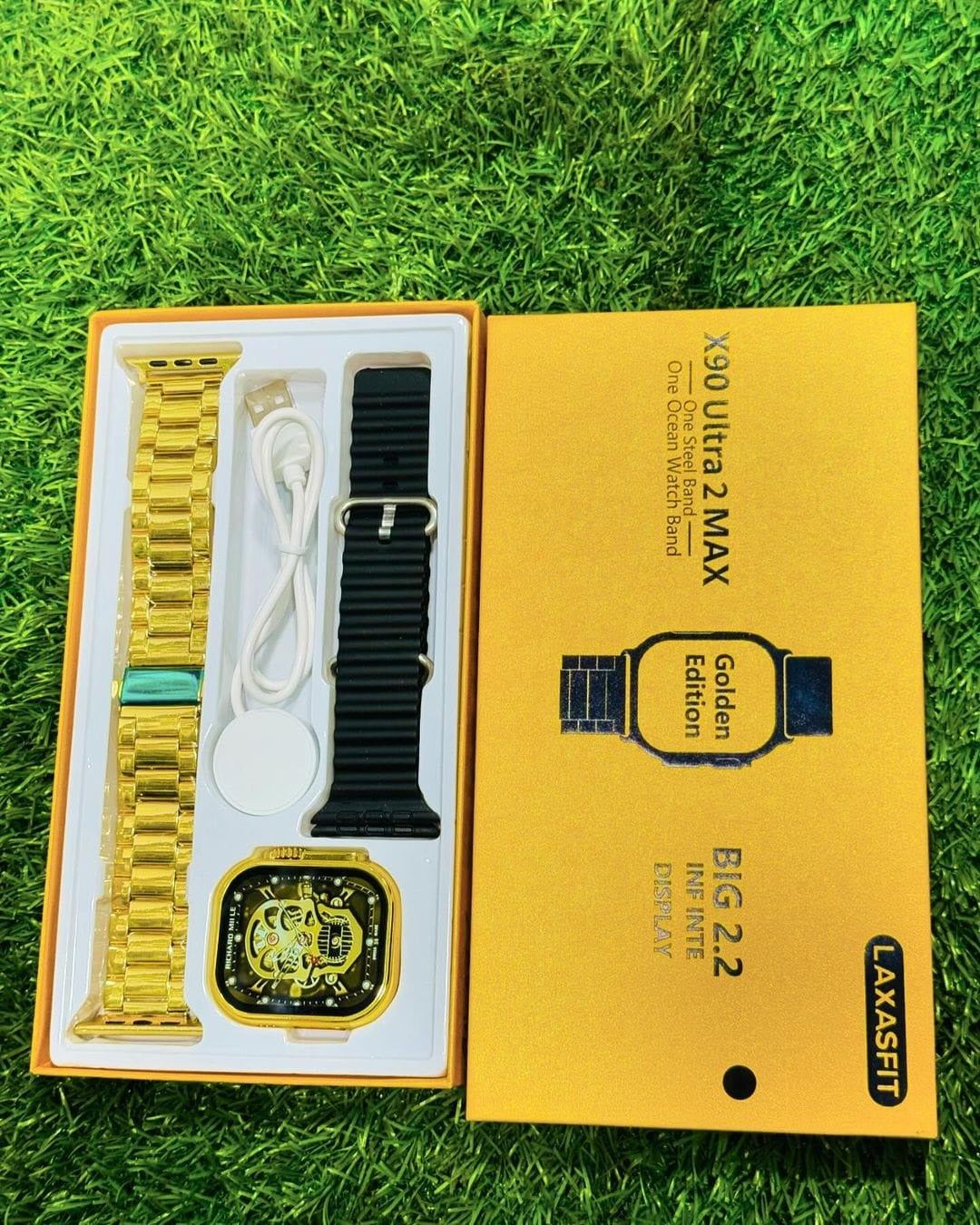 X90 Ultra Smartwatch: Premium Display, Advanced Health Tracking & Bluetooth Calling